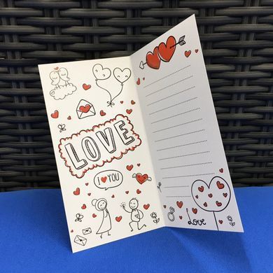 Набір листівок Primax-art - 3 шт, "Happy Birthday, Единорожка, Люблю тебе..." з дерева 19,5*10см