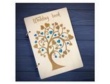 Купить семейный фотоальбом &laquo;Wedding book&raquo; от Primax-art | Деревянная обложка, 40 страниц, 30 х 22 см