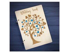 Придбати сімейний фотоальбом &laquo;Wedding book&raquo; від Primax-art | Дерев'яна обкладинка, 40 сторінок, 30 х 22 см