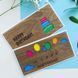 Набір листівок Primax-art - 2 шт, "Happy Birthday" з дерева 19,5*10 см